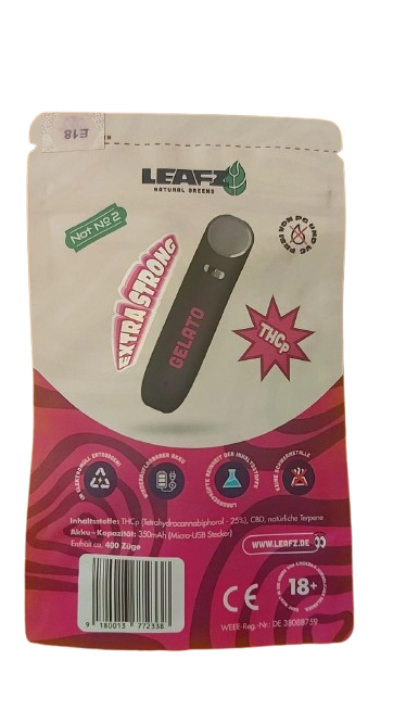 LEAFZ ΠΟΛΥ ΔΥΝΑΤΟ THCp VAPESTICK, 0.75ml